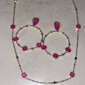 KENDRA SCOTT NECKLACE & EARRINGS SET